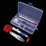 Maxbell Embroidery Pen Punch Needle Kit Set Tool for Threaders DIY Sewing Crafts