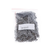 Maxbell 200 Pairs Metal Sewing Hooks and Eyes Closure for Bra and Clothing 2.5x1.3cm