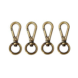 Maxbell 12 Metal Swivel Clasps Lanyard Snap Hook Lobster Claw Clasp Jewelry Findings