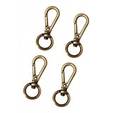 Maxbell 12 Metal Swivel Clasps Lanyard Snap Hook Lobster Claw Clasp Jewelry Findings