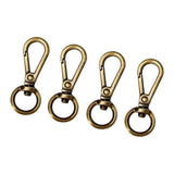 Maxbell 12 Metal Swivel Clasps Lanyard Snap Hook Lobster Claw Clasp Jewelry Findings