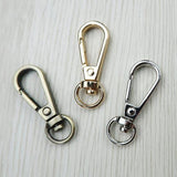 Maxbell 12 Metal Swivel Clasps Lanyard Snap Hook Lobster Claw Clasp Jewelry Findings