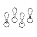 Maxbell 12 Metal Swivel Clasps Lanyard Snap Hook Lobster Claw Clasp Jewelry Findings