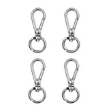 Maxbell 8 Metal Swivel Clasps Lanyard Snap Hook Lobster Claw Clasp Jewelry Findings