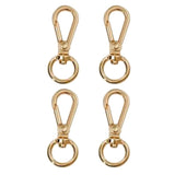 Maxbell 8 Metal Swivel Clasps Lanyard Snap Hook Lobster Claw Clasp Jewelry Findings