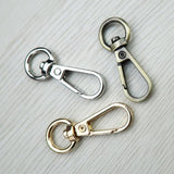 Maxbell 12 Metal Swivel Clasps Lanyard Snap Hook Lobster Claw Clasp Jewelry Findings