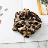 Maxbell 9x Lady Leopard Hair Scrunchies Rubber Hair Band Stretchable Hair Ties Ring