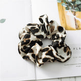 Maxbell 9x Lady Leopard Hair Scrunchies Rubber Hair Band Stretchable Hair Ties Ring