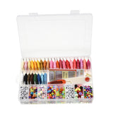 Maxbell Embroidery Thread String Kits with Box for Friendship Bracelet String Making