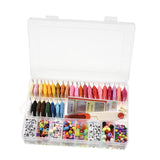 Maxbell Embroidery Thread String Kits with Box for Friendship Bracelet String Making