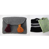 Maxbell Cloth Fabric Yarn Polyester Strip Cushion Blanket Knitting Craft Crochet 45