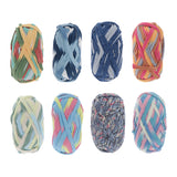 Maxbell Cloth Fabric Yarn Polyester Strip Cushion Blanket Knitting Craft Crochet 45