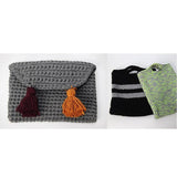 Maxbell Cloth Fabric Yarn Polyester Strip Cushion Blanket Knitting Craft Crochet 42