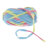 Maxbell Cloth Fabric Yarn Polyester Strip Cushion Blanket Knitting Craft Crochet 42