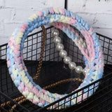 Maxbell Cloth Fabric Yarn Polyester Strip Cushion Blanket Knitting Craft Crochet 42