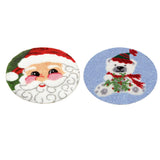 Maxbell Latch Hook Rug Kit Crocheting Yarn Cushion Mat DIY Thread Carpet Craft Bear