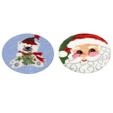 Maxbell Latch Hook Rug Kit Crocheting Yarn Cushion Mat DIY Thread Carpet Craft Bear