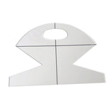 Maxbell 3Pieces Acrylic Bowl Wrap Cookies Basket Template for Sewing Patchwork Ruler