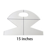 Maxbell 3Pieces Acrylic Bowl Wrap Cookies Basket Template for Sewing Patchwork Ruler