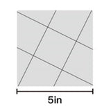 Maxbell 3 Pcs Square Quilting Template Quilter Ruler Fabric Cutting Rulers