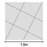 Maxbell 3 Pcs Square Quilting Template Quilter Ruler Fabric Cutting Rulers