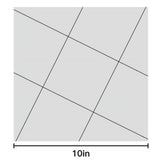 Maxbell 3 Pcs Square Quilting Template Quilter Ruler Fabric Cutting Rulers