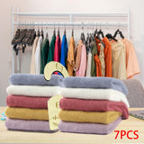 Maxbell 7Pcs Baby Closet Dividers Hanger Dividers Infant Wardrobe Divider for Gifts