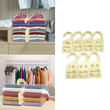 Maxbell 7Pcs Baby Closet Dividers Hanger Dividers Infant Wardrobe Divider for Gifts