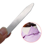 Maxbell 6xCollar Stays Metal Wrinkle Proof Non Slip for Unisex Work Uniform Wedding 50mmx10mmx0.8mm