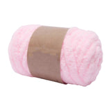 Maxbell 2xThick Chunky Yarn Hand Knitting DIY Weight Yarn for Throw Rug Making Weaving light pink