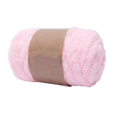Maxbell 2xThick Chunky Yarn Hand Knitting DIY Weight Yarn for Throw Rug Making Weaving light pink