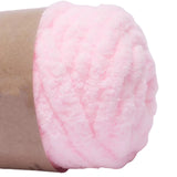 Maxbell 2xThick Chunky Yarn Hand Knitting DIY Weight Yarn for Throw Rug Making Weaving light pink