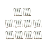 Maxbell 6x10Pcs Bra Hook Closure Bikini Clasps Closures Underwear Waist Extender Hooks