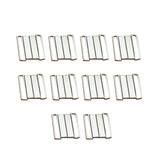 Maxbell 5x10Pcs Bra Hook Closure Bikini Clasps Closures Underwear Waist Extender Hooks