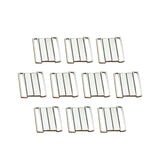 Maxbell 2x10Pcs Bra Hook Closure Bikini Clasps Closures Underwear Waist Extender Hooks