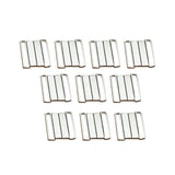 Maxbell 4x10Pcs Bra Hook Closure Bikini Clasps Closures Underwear Waist Extender Hooks