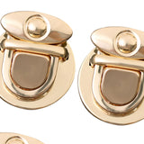 Maxbell 5x6Pcs Handbag Lock Clasp Purse Closure Fasteners for Handbags Bag Making