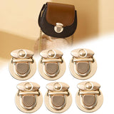 Maxbell 4x6Pcs Handbag Lock Clasp Purse Closure Fasteners for Handbags Bag Making