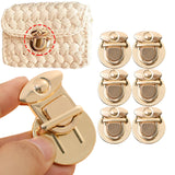 Maxbell 3x6Pcs Handbag Lock Clasp Purse Closure Fasteners for Handbags Bag Making