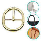 Maxbell Single Prong Belt Buckle Metal Center Bar Buckles for Webbing Bags Waistband