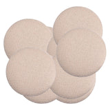 Maxbell 10x Fabric Cloth Covered Buttons DIY Sewing Buttons for Clothes Shirts Coats Khaki