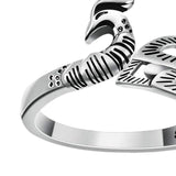 Maxbell 6x Crochet Rings Gifts Yarn Guide Finger Holder for Adult Women Thanksgiving