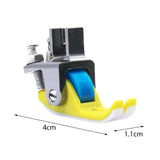 Maxbell 2xRoller Presser Foot Durable Replacement Rubber Wheel Presser Foot Parts