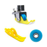 Maxbell 2xRoller Presser Foot Durable Replacement Rubber Wheel Presser Foot Parts