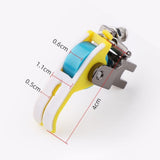 Maxbell 2xRoller Presser Foot Durable Replacement Rubber Wheel Presser Foot Parts