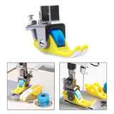 Maxbell 2xRoller Presser Foot Durable Replacement Rubber Wheel Presser Foot Parts