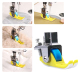 Maxbell 2xRoller Presser Foot Durable Replacement Rubber Wheel Presser Foot Parts
