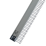 Maxbell Knitting Machine Cast on Comb Knitting Machine Part Metal Pin Comb for Kh860