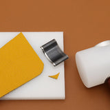 Maxbell 10x Leather Die Cutter Steel Shallow Round for Handmade Craft Handbag Wallet