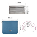 Maxbell Circular Knitting Needle Set DIY Supplies for Experienced Enthusiasts Scarf